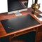 Dacasso Black Leather 34" x 20" Desk Mat without Rails PR-1012 - alternate 3